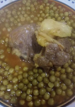 صورة لوصفة جلبانة باللحم