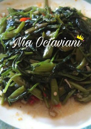 Foto resep Tumis kangkung / cah kangkung