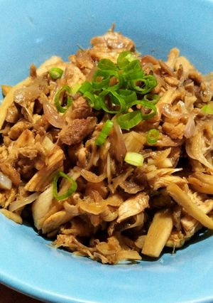 Foto resep 132. Tumis ayam jamur kecap