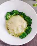 Bông cải xanh Khoai tây nghiền đút lò