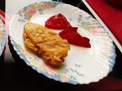 Una foto de cinta de lomo rellena