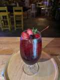 Red velvet mocktail