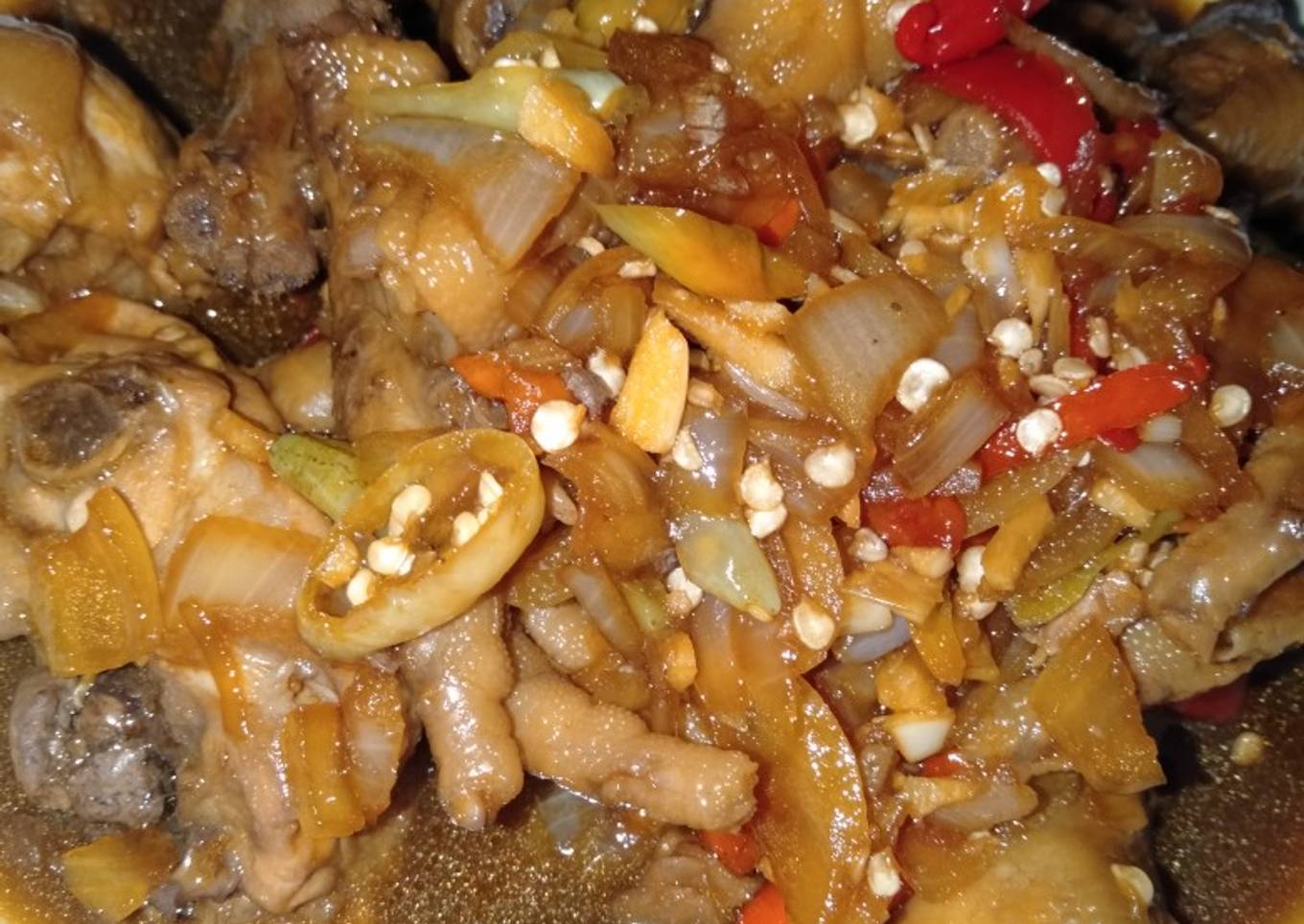 Ceker Mentega Pedas
