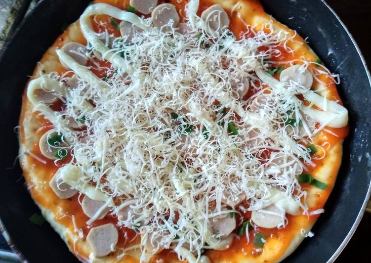 Cara Gampang Membuat Pizza Teflon yang Sempurna
