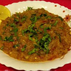 A picture of Baingan Bharta.