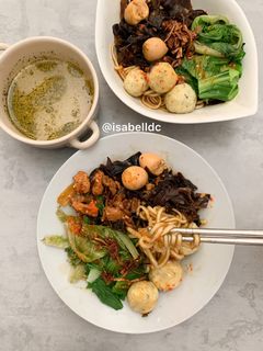 Foto resep 119. Mie Yamin Manis Ayam Jamur (Gluten Free)