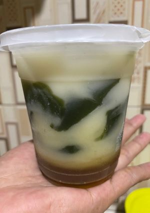 Foto resep Es daluman (cincau hijau)