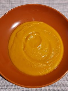 Une photo de Soupe carottes/butternut au Philadelphia au Cookeo
