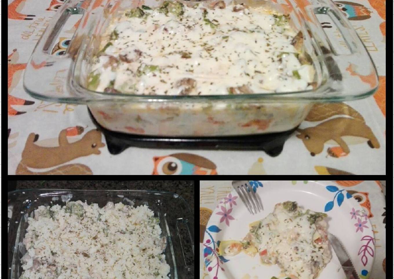 Lasaña Vegetariana a base de Zucchini