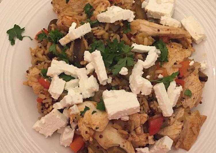 Steps to Make Quick Chicken and Quinoa