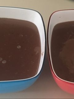 Una foto de Crema de chocolate