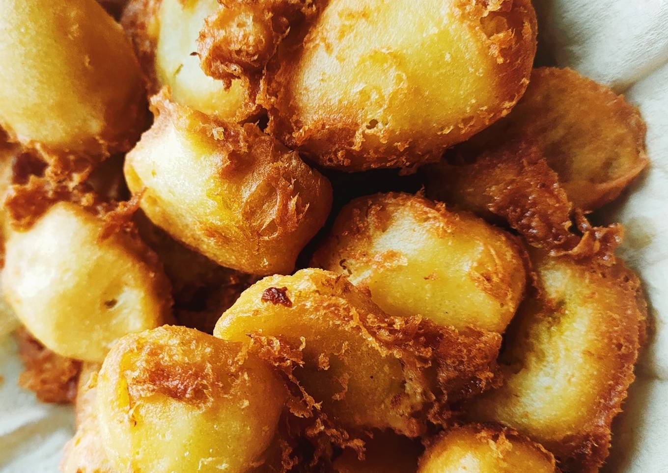 Pisang Goreng Crispy Renyah Kriuk