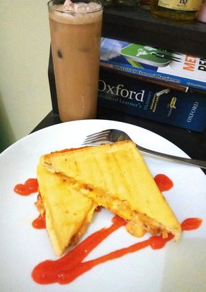 Foto resep Roti panggang dadakan