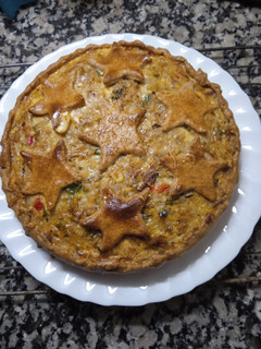 Una foto de Tarta de atún y arroz !!
