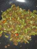 Oseng oseng / Tumis Tuday (kerang dara)