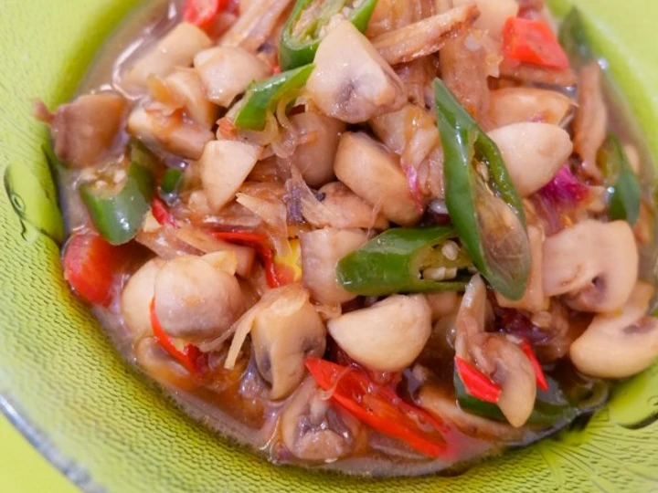 Cara Mudah Membikin Resep Tumis Jamur Kancing dan Teri Jengki yang Menggugah Selera Anti Ribet, Lezat Sekali