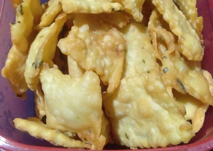 Resep Keripik bawang Anti Gagal