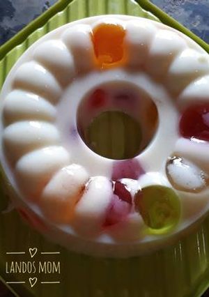 Foto resep Puding Polkadot #kamismanis
