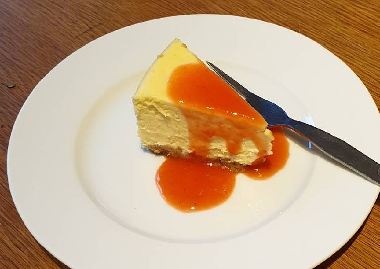Steps to Cook Delicious Baked Cheesecake