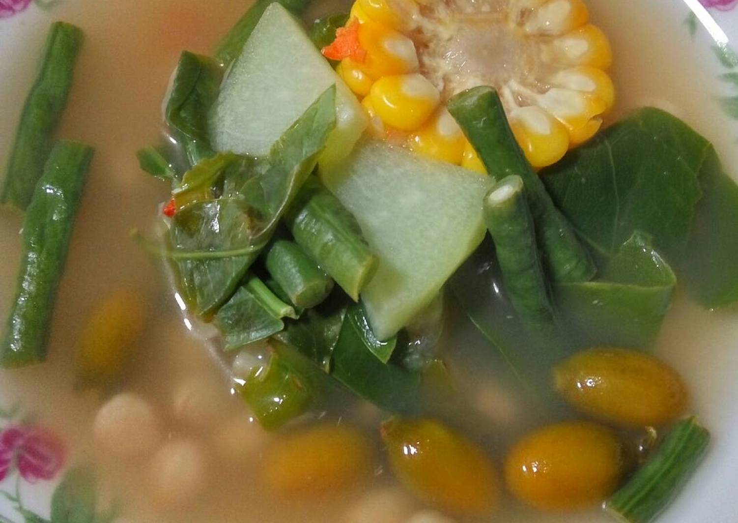 Photo Sayur Asem - Vegetables in Tamarind Soup from Sibolga City