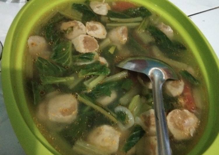 Resep Kuah Sawi Bakso | Resep Membuat Kuah Sawi Bakso Yang Lezat
