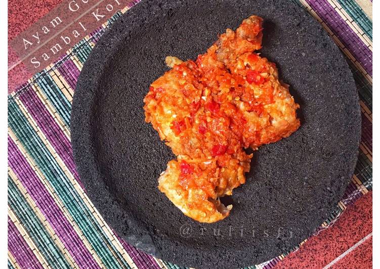 Bumbu 5.Ayam Geprek Sambal Korek | Cara Buat 5.Ayam Geprek Sambal Korek Yang Enak Dan Mudah