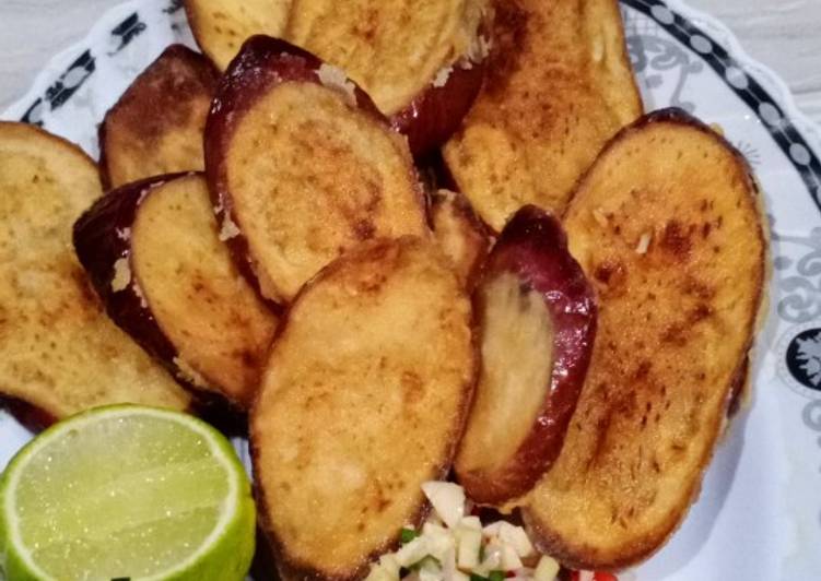 Terong goreng sambel matah