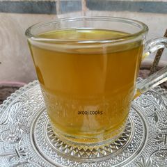 A picture of Fenugreek Tea (Methi qehwa).