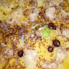 A picture of Pakora karhi..