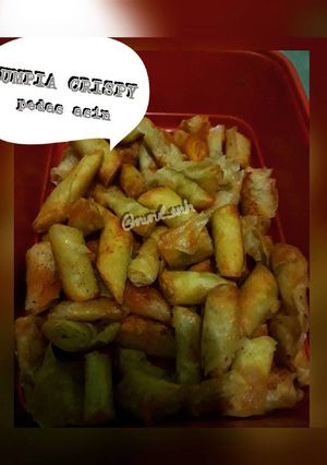 Foto resep Lumpia crispy pedes asin