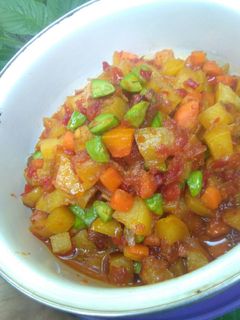 Foto resep Sambel goreng kentang