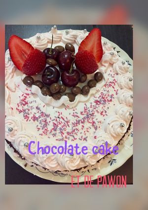 Foto resep Chocolate cake (tanpa telur tanpa mixer)