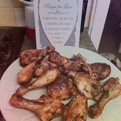 Honey Mustard Chicken 🍗🍯 A picture of Honey Mustard Chicken 🍗🍯.