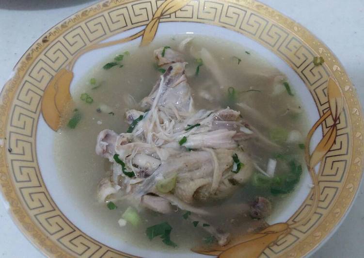 Resep Sop Ayam Pak Min Klaten Super Enak
