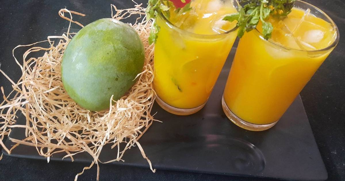 Mango iced tea Recipe by Mukti Sahay Cookpad