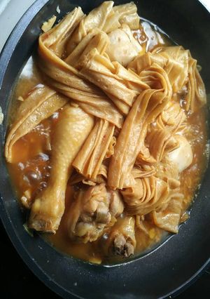 Foto resep Ayam Kecap Kembang Tahu