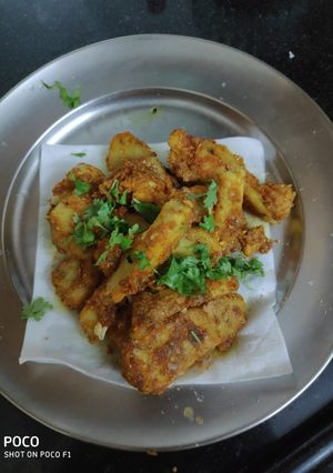 A picture of Crunchy arbi.