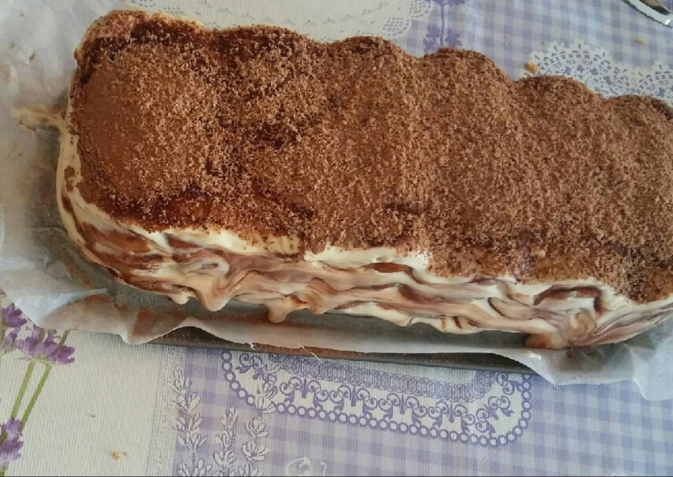 Tiramisú de chocolate