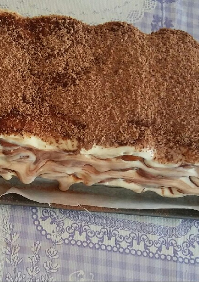Una foto de Tiramisú de chocolate
