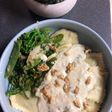 Raviolis à la fourme d’ambert et aux noix