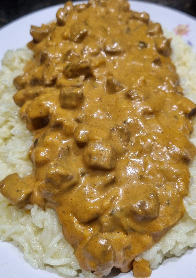 Una foto de Strogonoff de Carne 🥩❤