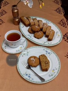 عکسی از دستور کیک خرما
