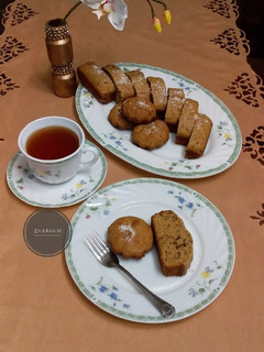 عکسی از دستور کیک خرما
