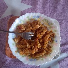 A picture of Italian pasta.