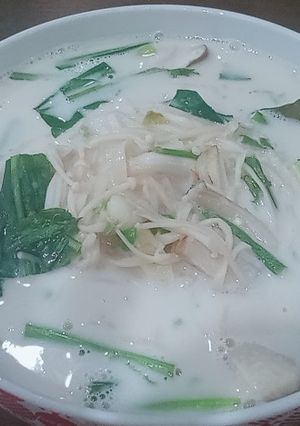 รูปของ ต้มข่าเห็ด - คีโต,วีแกน,เจ