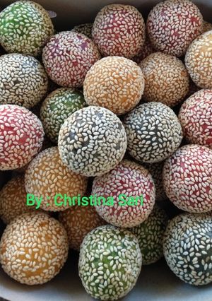 Foto resep 18. Onde-Onde Rainbow