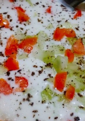 A picture of Mix veg Raita.