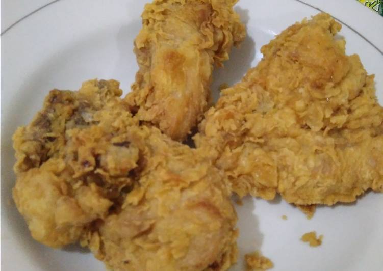 Resep Ayam tepung crispy oleh Chindy Wahyuni R - Cookpad