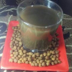 A picture of Kale chane ka soup in 2 method.