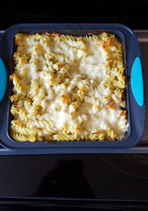 Foto resep Pasta Panggang / Baked Fusilli Brocolli and Chese